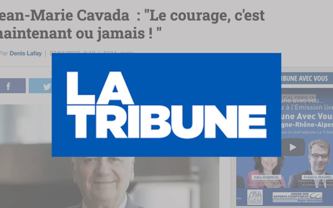 Jean-Marie Cavada  : “Le courage, c’est maintenant ou jamais ! “