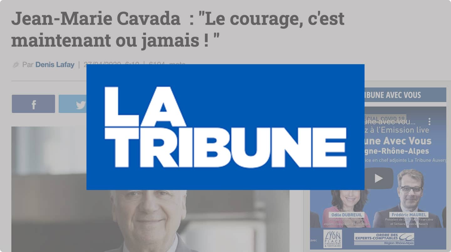 Jean-Marie Cavada  : « Le courage, c’est maintenant ou jamais ! « 