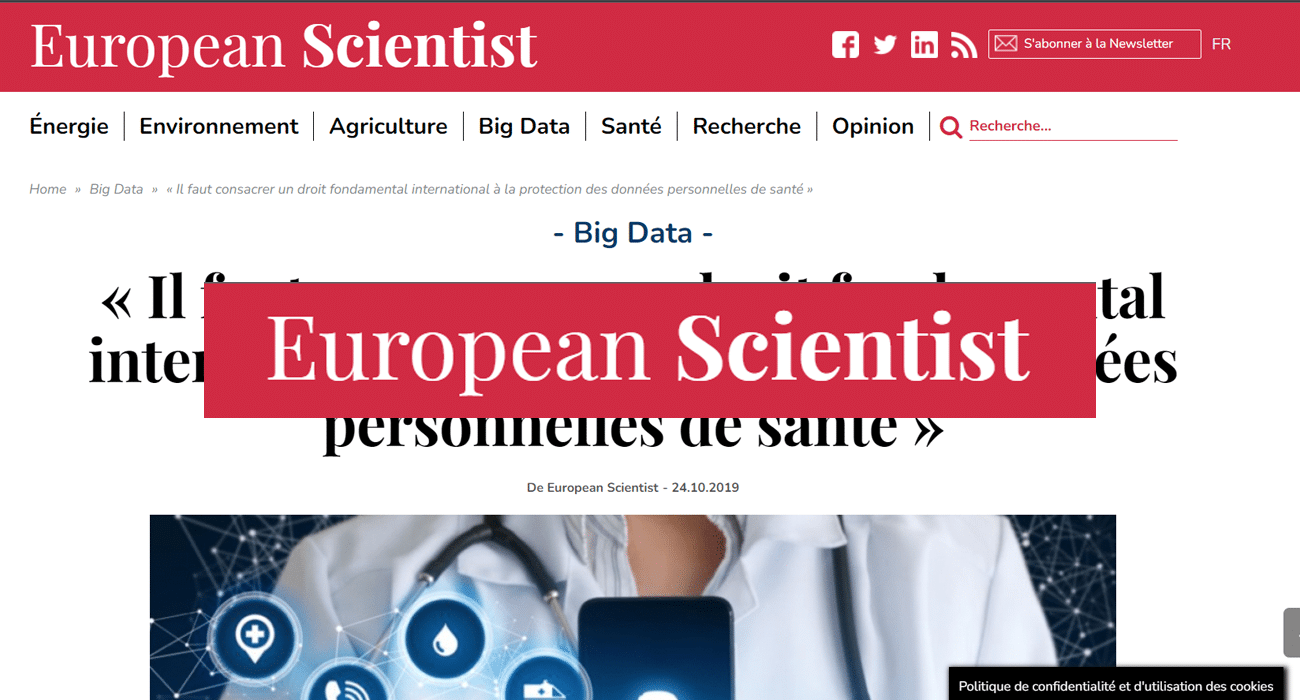 Article de European Scientists
