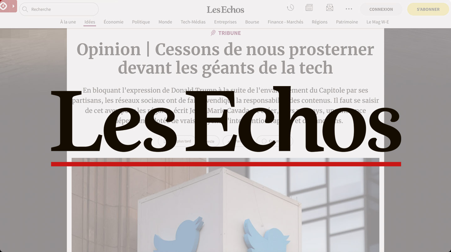 Opinion | Cessons de nous prosterner devant les géants de la tech