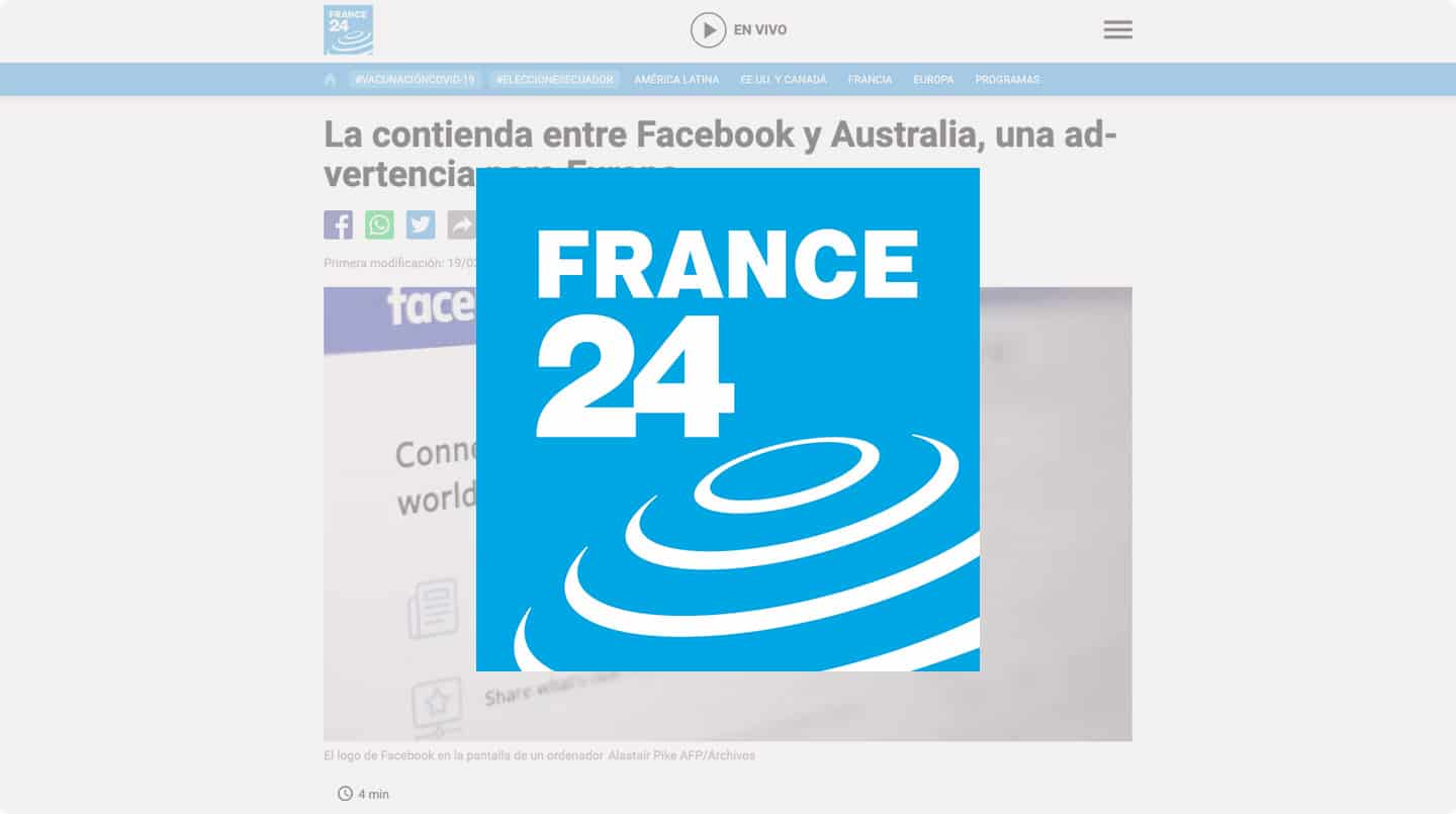 La contienda entre Facebook y Australia, una advertencia para Europa – France24