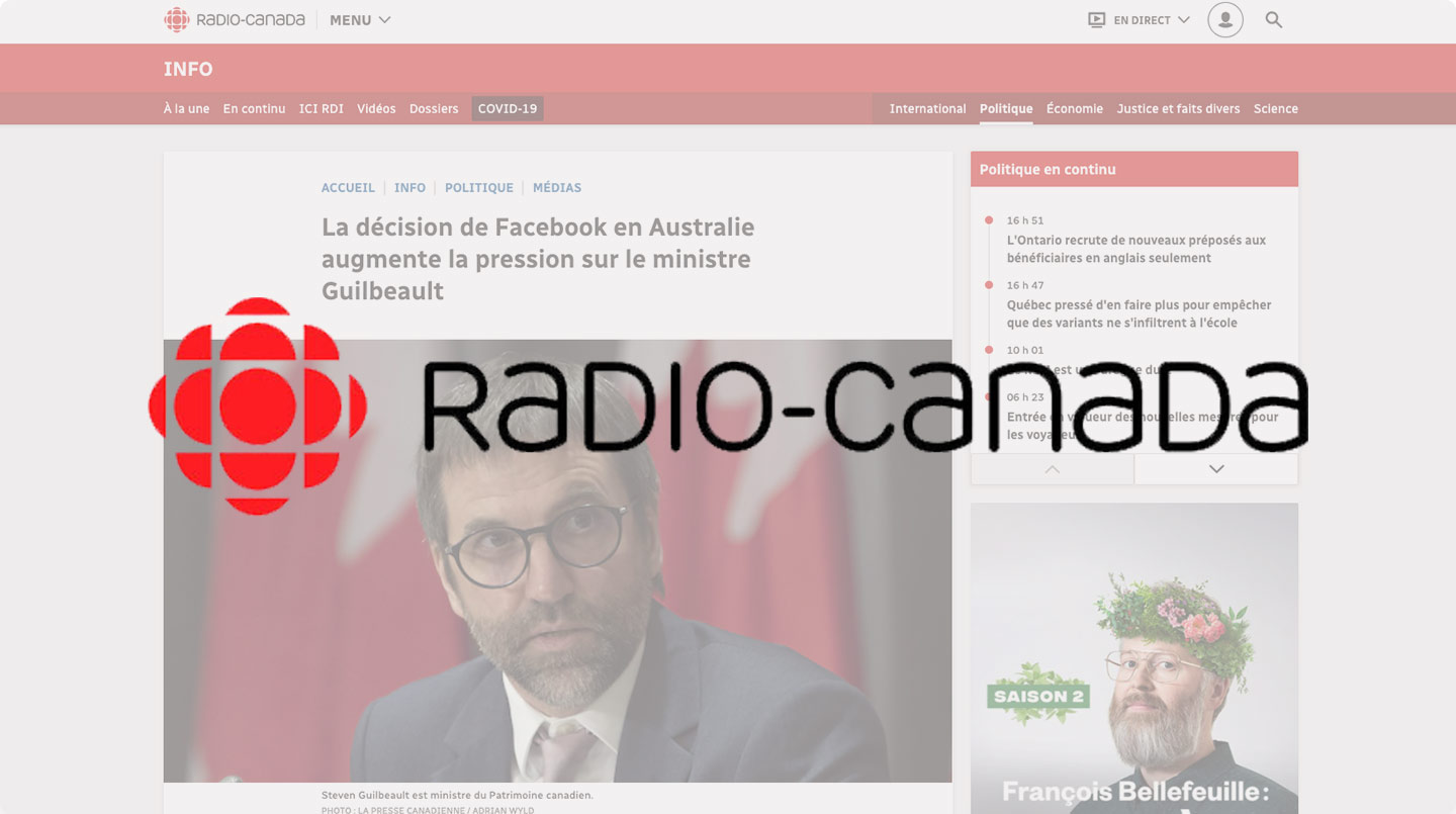 La décision de Facebook en Australie augmente la pression sur le ministre Guilbeault – Radio Canada