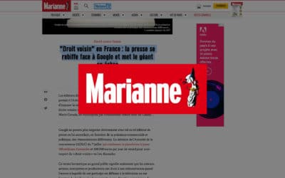 « Droit voisin » en France : la presse se rebiffe face à Google et met le géant en échec  – Marianne