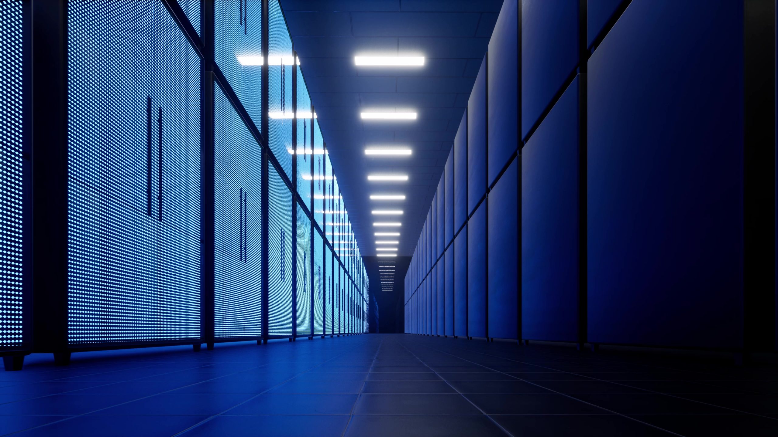 Artificial intelligence Data center Technology vr Global communication network concept digital Data binary code network 3d render