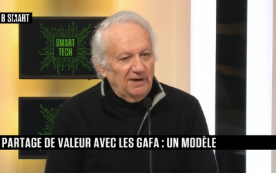Interview de Jean-Marie CAVADA par Delphine Sabattier sur les droits voisins de la presse et le partage des valeurs avec les GAFAM – B SMART TV – Smart Tech