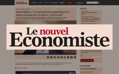 Henri Nijdam : “La souveraineté économique de la presse française est un enjeu à 1 md d’euros”  – Le Nouvel Economiste
