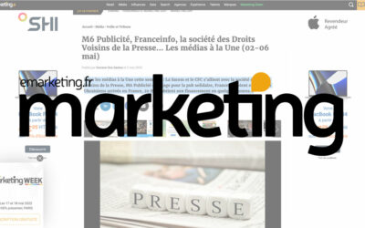 M6 Publicité, Franceinfo, la société des Droits Voisins de la Presse… Les médias à la Une (02-06 mai)
