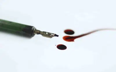 Pourquoi ne trouvons-nous plus d’encre rouge