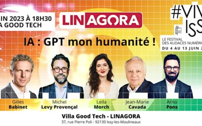 12 juin 2023 I Conférence débat I IA : GPT mon humanité ! avec Jean-Marie Cavada