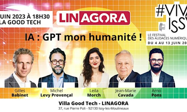 12 juin 2023 I Conférence débat I IA : GPT mon humanité ! avec Jean-Marie Cavada