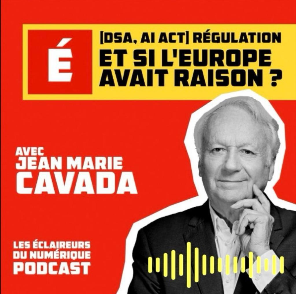 Podcast Les eclaireurs numérique avec Jean-Marie Cavada
