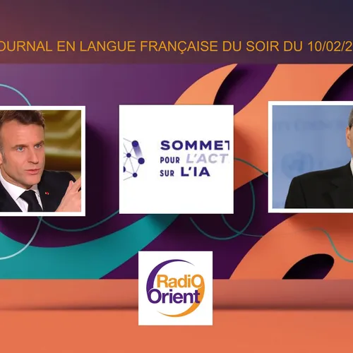 Intelligence artificielle : E. Macron annonce 109 milliards d’investissements privés en France I Interview de Jean-Marie Cavada sur Radio Orient