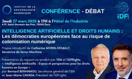 Conférence débat : Intelligence artificielle et Droits Humains : les démocraties européennes face au risque de colonisation numérique I 27 mars 2025