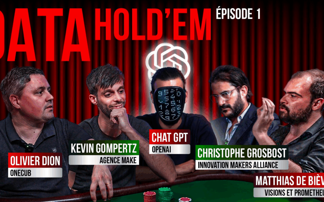Ils affrontent Chat GPT au Poker ! Découvrez : Data Hold’em le 1er podcast sur la souveraineté numérique !